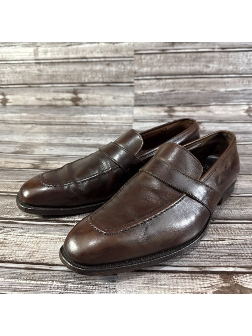 Kilgour Savile Row Leather Loafers Shoes Sz 9 UK 10 US Made England Color Brown